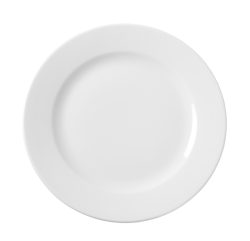 Plate flat 20 cm, Delta white - Hendi