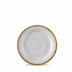 Barley White, Cappuccino profile saucer 15 cm, Churchill