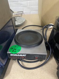 Heating plate for coffee pot from Bonamat, used