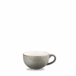 Cappuccino cup, Stonecast Peppercorn - Churchill