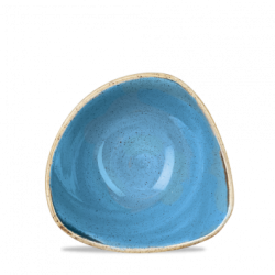 Cornflower Blue triangle bowl 19cm, churchill