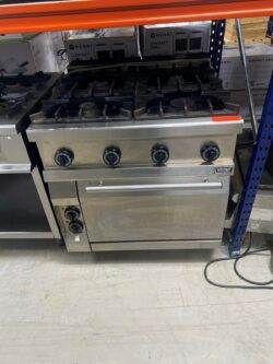 Cooktop for gas with oven, used from emmepi