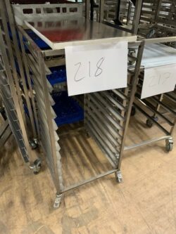 REMAINDER SALE - plug trolley for max 45x60 sheets 12 plugs