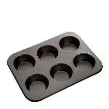 MUFFIN-6, Baking tin for muffins, pudding with several - Fagor
