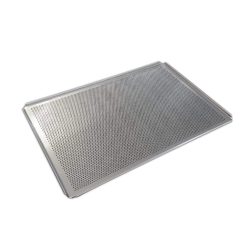 Baking plate / bakeoff plate, 60 x 40 cm, perforated