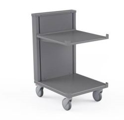 Tray trolley for 50x50 dish trays with lifting function from Dayton