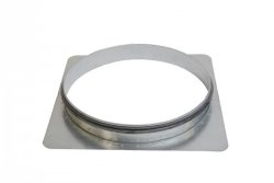 Collar with plate, ANS, several sizes - Inox Air