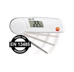 Practical mini folding thermometer for food, Testo T103