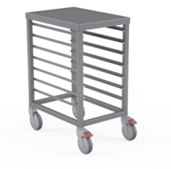 Plug-in trolley with table top for 8x 1/1 gn trays - Dayton