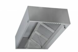 Wall-mounted box capacity 900 mm in depth, several sizes - Inox Air