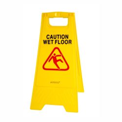 Skilt til advarsel - Caution wet floor, Eagle CFLS