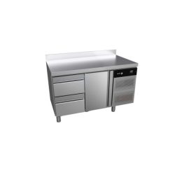 ACP-2G HD, Refrigerator table with 2 drawers and 1 door - Fagor