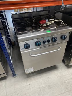 Gas hob with EL oven from Asber used