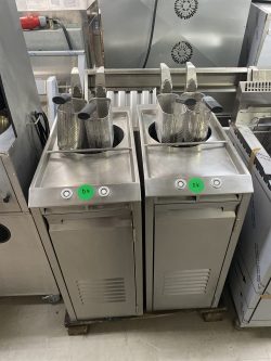 Pasta cooker with raise/lower used 2 pcs. garden price per piece