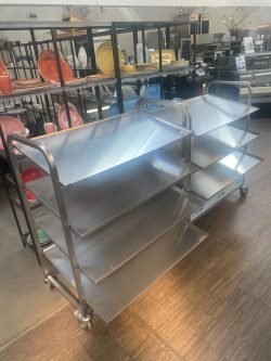 REMAINDER SALE - EXHIBITION WAGON, few pieces available, 1060x692x1200 mm