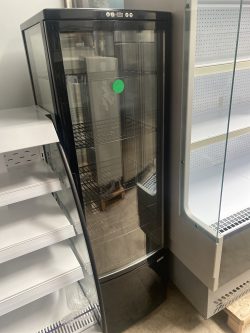 Refrigerated display cases from SARO in black used 3 months for rental
