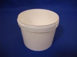 DISCONTINUED - Plastic bucket, food grade 3,8L, 8038-DTE