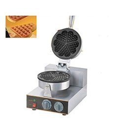 Waffle iron 1 zone with 4-part waffles