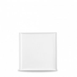 Alchemy White, square plate, 30cm