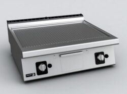 FT-E710 CR Double griddle Fagor FT-E710 CR w/ Chrome surface and ribbed grid