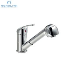 Monolith kitchen faucet w/ pull-out: