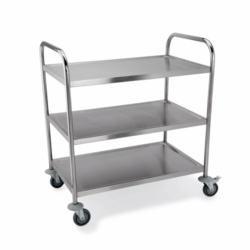 Serving trolley with 3 shelves, WAS