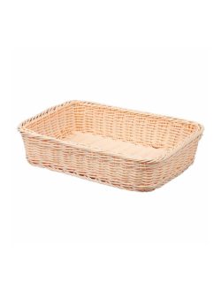 Bread basket, light wicker, 28cm, Pujadas