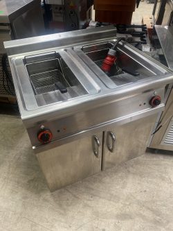 Deep fryer for EL with 2 vessels used