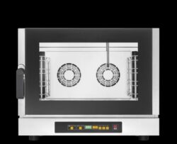 LONG TERM RENTAL - Industrial furnace, EKA EKF411DALUD, 4 plug digital control and side hinged oven