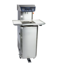 Chokolade tempereringsmaskine med vibrator,  - Tank kapacitet: 12 kg - Produktion pr. time 45 kg - Digital temp. styring - Pedal til dosering
