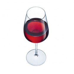 6 white/red wine glasses 45 cm, Sublym - Haahr