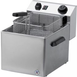Electric fryer with powerful 6 kw power, FE-07T, RM Gastro
