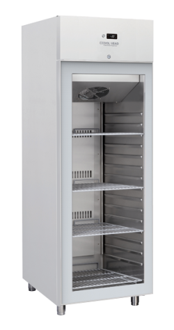 Industrial refrigerator with glass door, QRG 6 - Coolhead