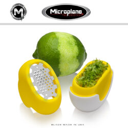 Flexi citrusskræller m/opsamling, Microplane (restsalg)