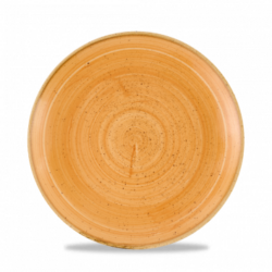 Stonecast Tangerine flad tallerken 21,7 cm, Churchill
