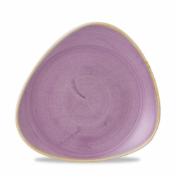 Stonecast Lavender trekantet tallerken 22,9 cm, Churchill