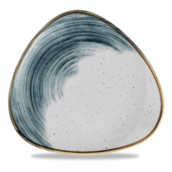 Stonecast Accents Blueberry trekantet tallerken 26,5 cm, Churchill