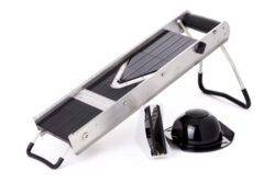 Mandolinjern V-type rustfri stål m/5 knive, Hendi