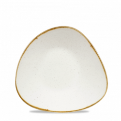 Stonecast Barley White trekantet skål 21 cm, Churchill