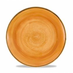 Stonecast Tangerine flad tallerken 26cm, Churchill