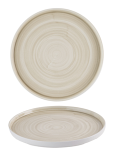 Stonecast Canvas Natural tallerken med kant 21 cm, Churchill