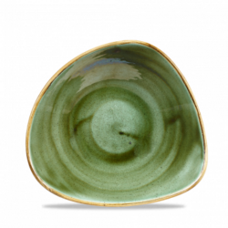 Stonecast Samphire Green trekantet skål 23,5, Churchill