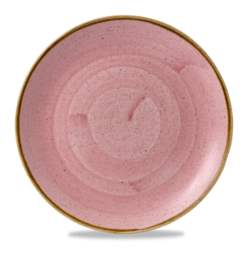 Stonecast Petal Pink flad tallerken 26 cm, Churchill