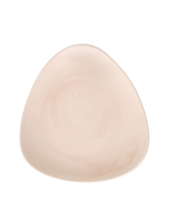 Stonecast Canvas Coral trekantet tallerken 26,5 cm, Churchill