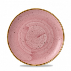 Stonecast Petal Pink flad tallerken 21,7cm, Churchill