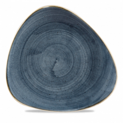 Stonecast Blueberry trekantet tallerken 26,5 cm, Churchill
