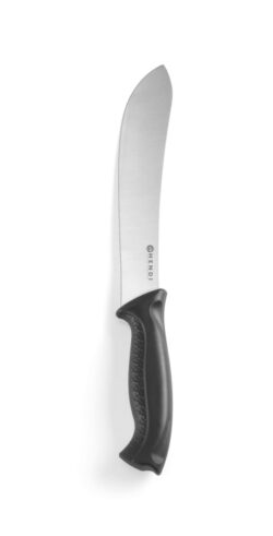 Slagterkniv i sort 25 cm, Hendi