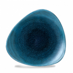 Stonecast Aqueous Lagoon trekantet tallerken 19,2 cm, Churchill