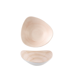 Stonecast Canvas Coral trekantet skål 18,5 cm, Churchill