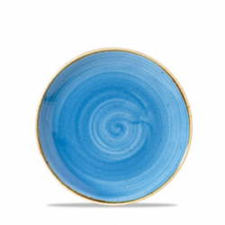 Stonecast Cornflower Blue flad tallerken 16 cm, Churchill